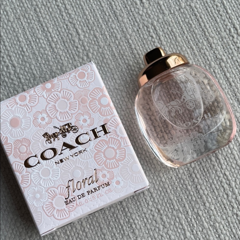 Coach New York Floral Miniature